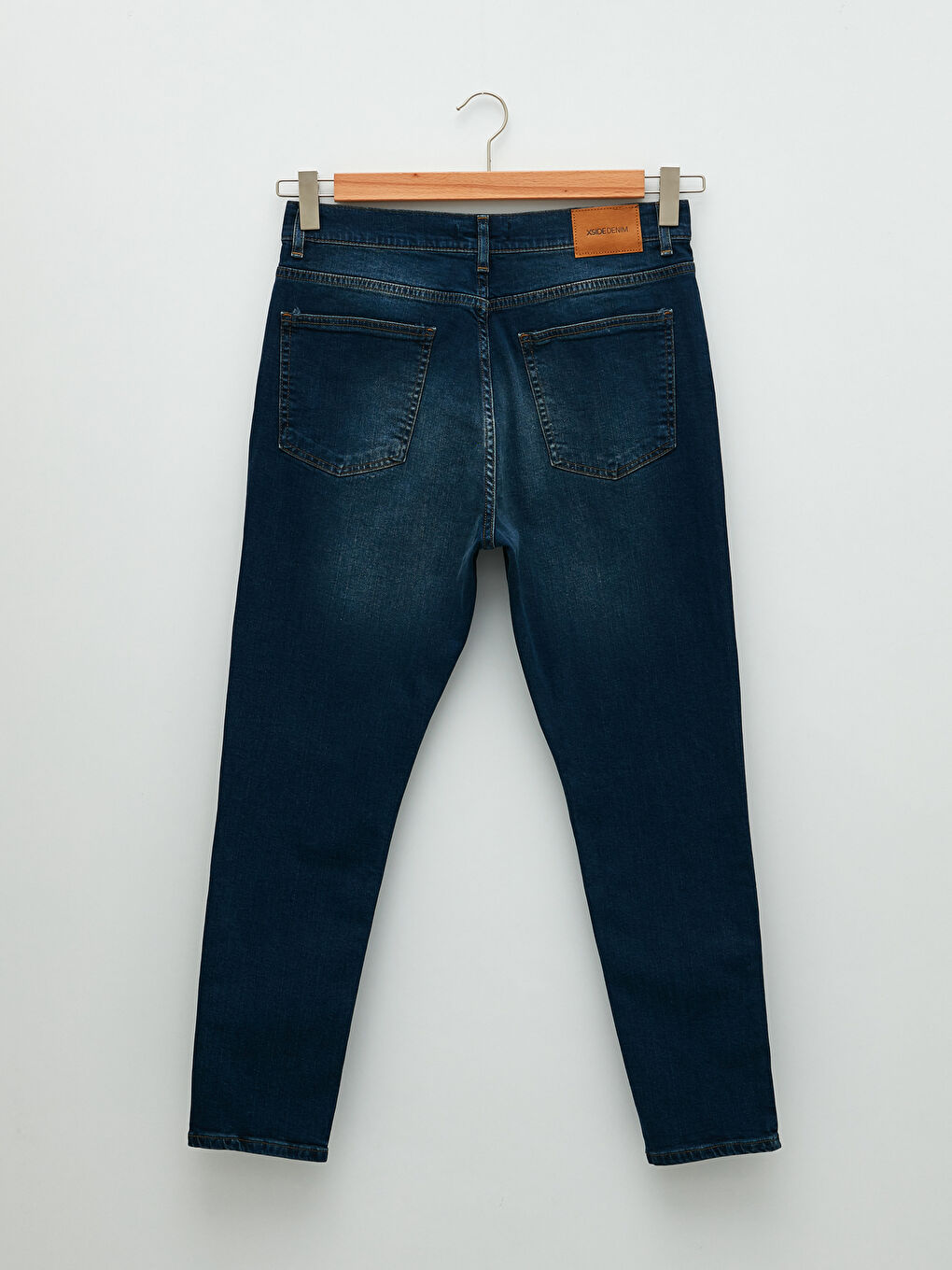 Mavi Havuç Kalıp Erkek Jean Pantolon-6