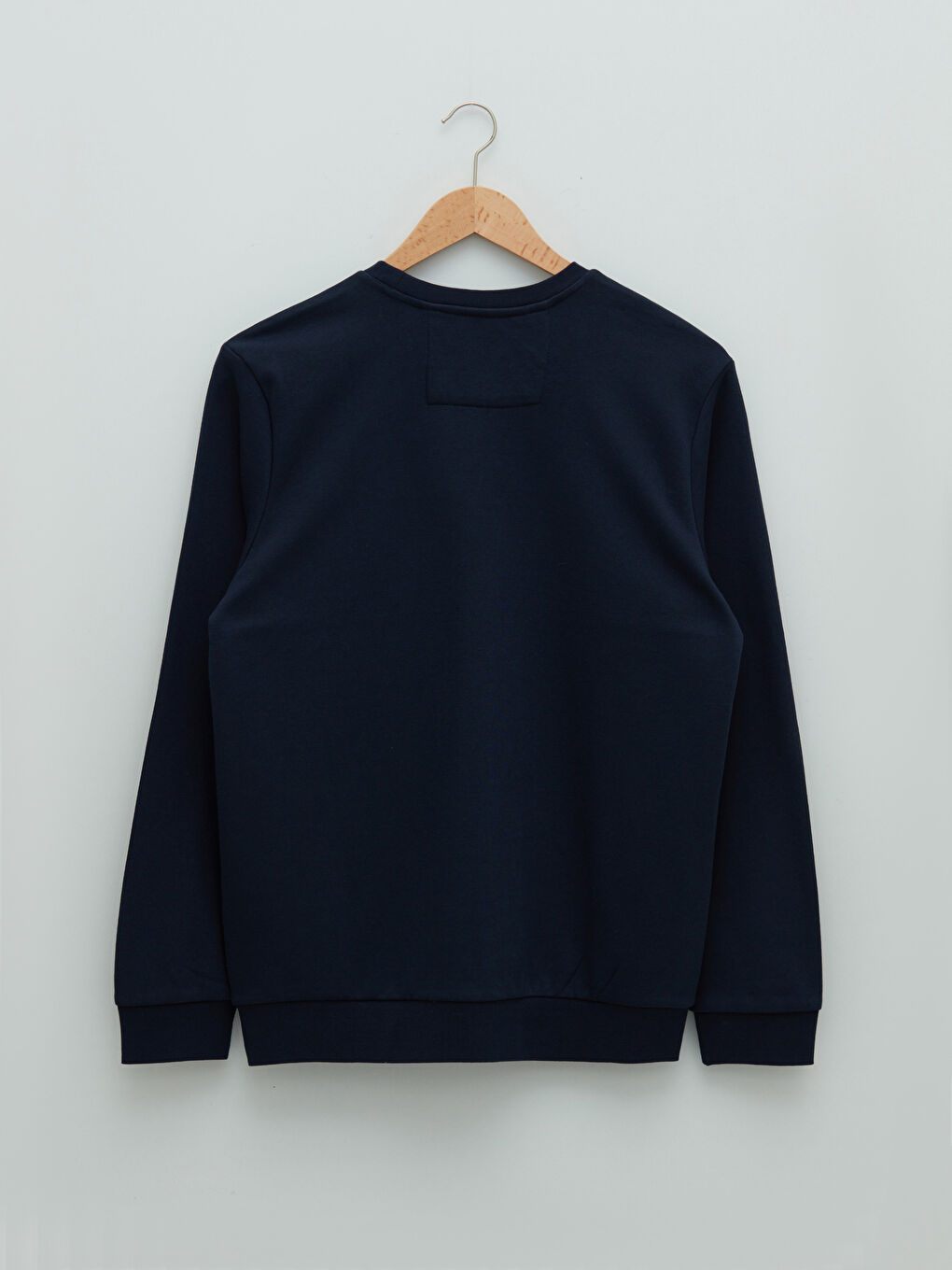 SOUTHBLUE Koyu Lacivert Bisiklet Yaka Uzun Kollu Baskılı Erkek Sweatshirt - 6