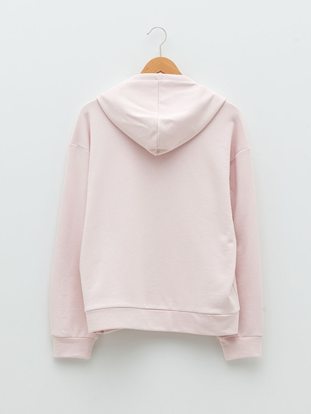 Hooded Embroidered Long Sleeve Women's Sweatshirt-6