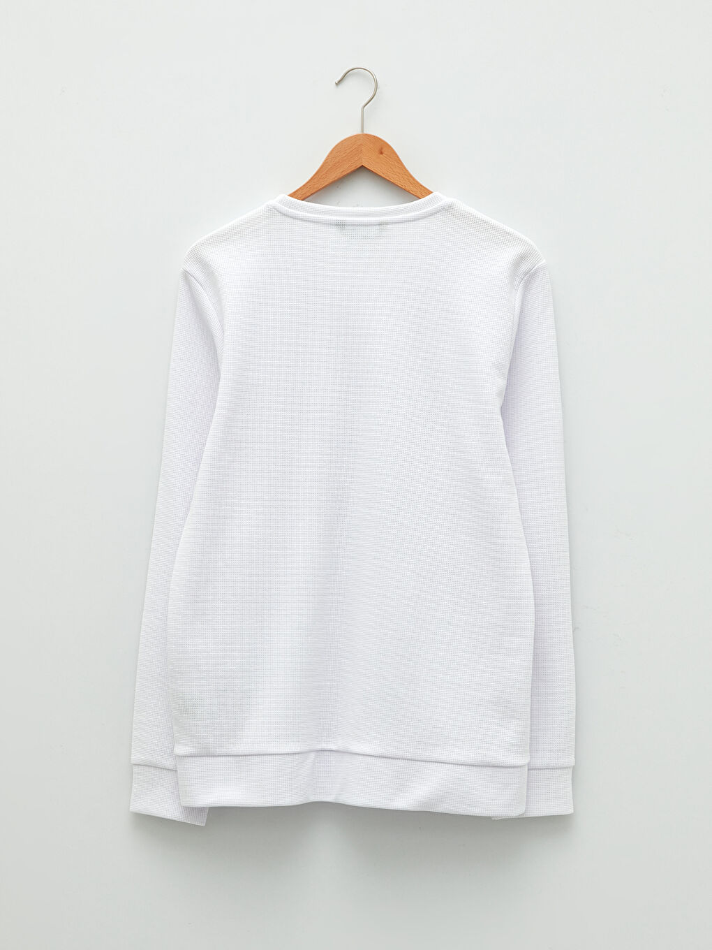 Crew Neck Long Sleeve Men's Sweatshirt-6