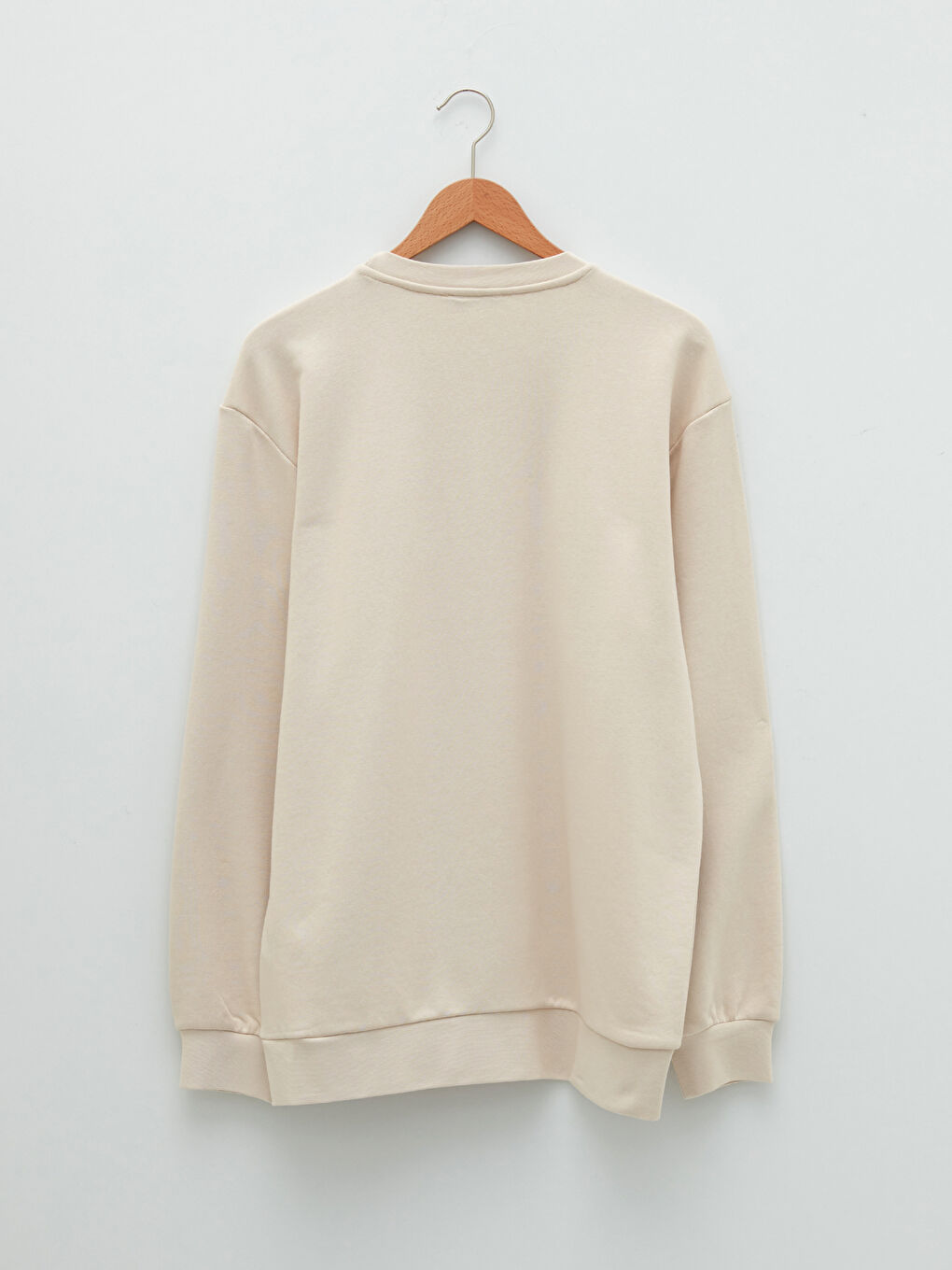 Rundhalsausschnitt Langarm Bedrucktes Herren-Sweatshirt-6