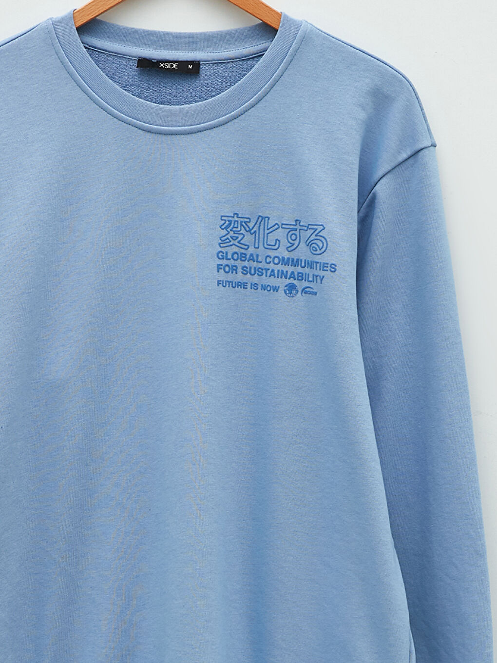 Crew Neck Long Sleeve Printed Men's Sweatshirt-7