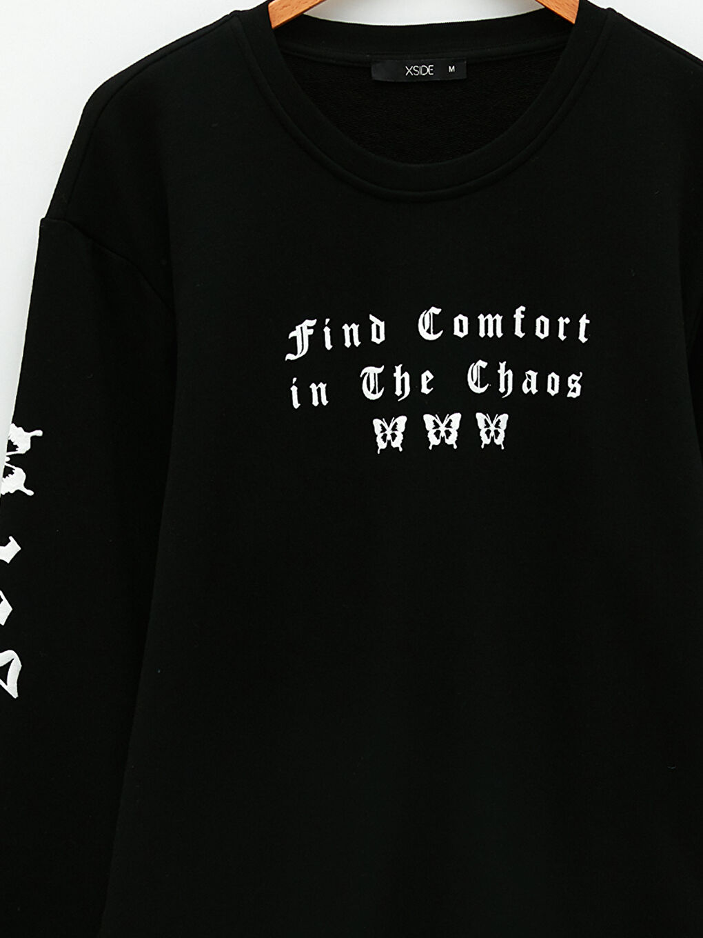 Crew Neck Long Sleeve Printed Men's Sweatshirt-9