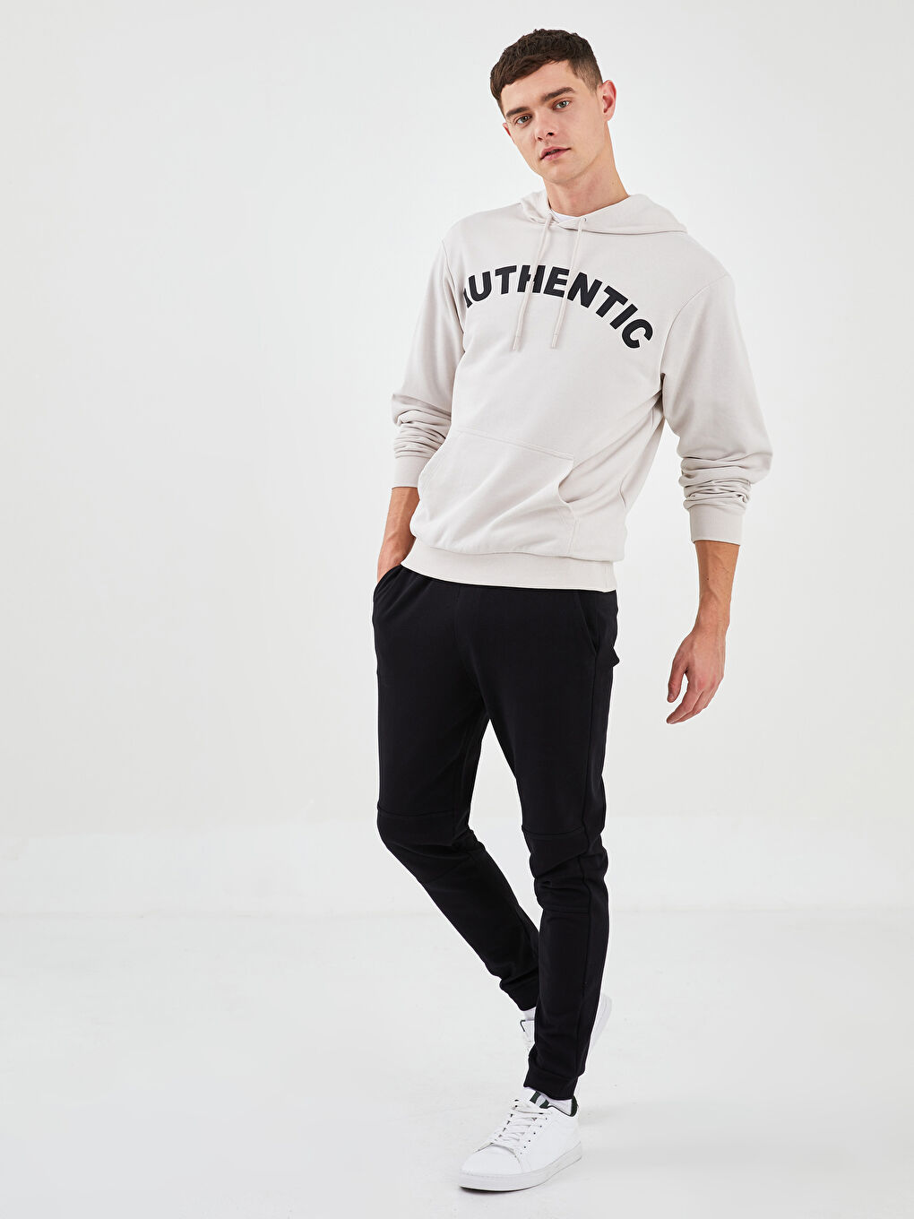 XSIDE Long Sleeve Printed Men's Hoodie -W1JY63Z8-QU5