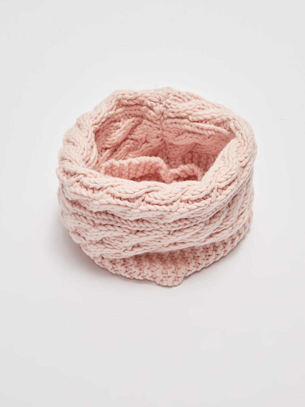 Self Patterned Girl Knit Snood