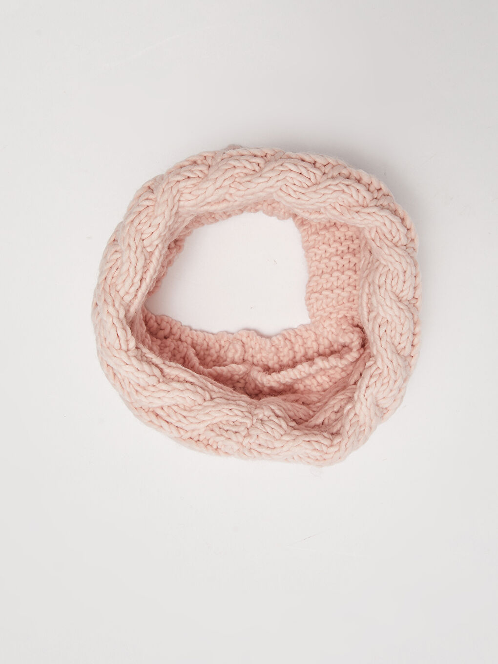 Self Patterned Girl Knit Snood-1