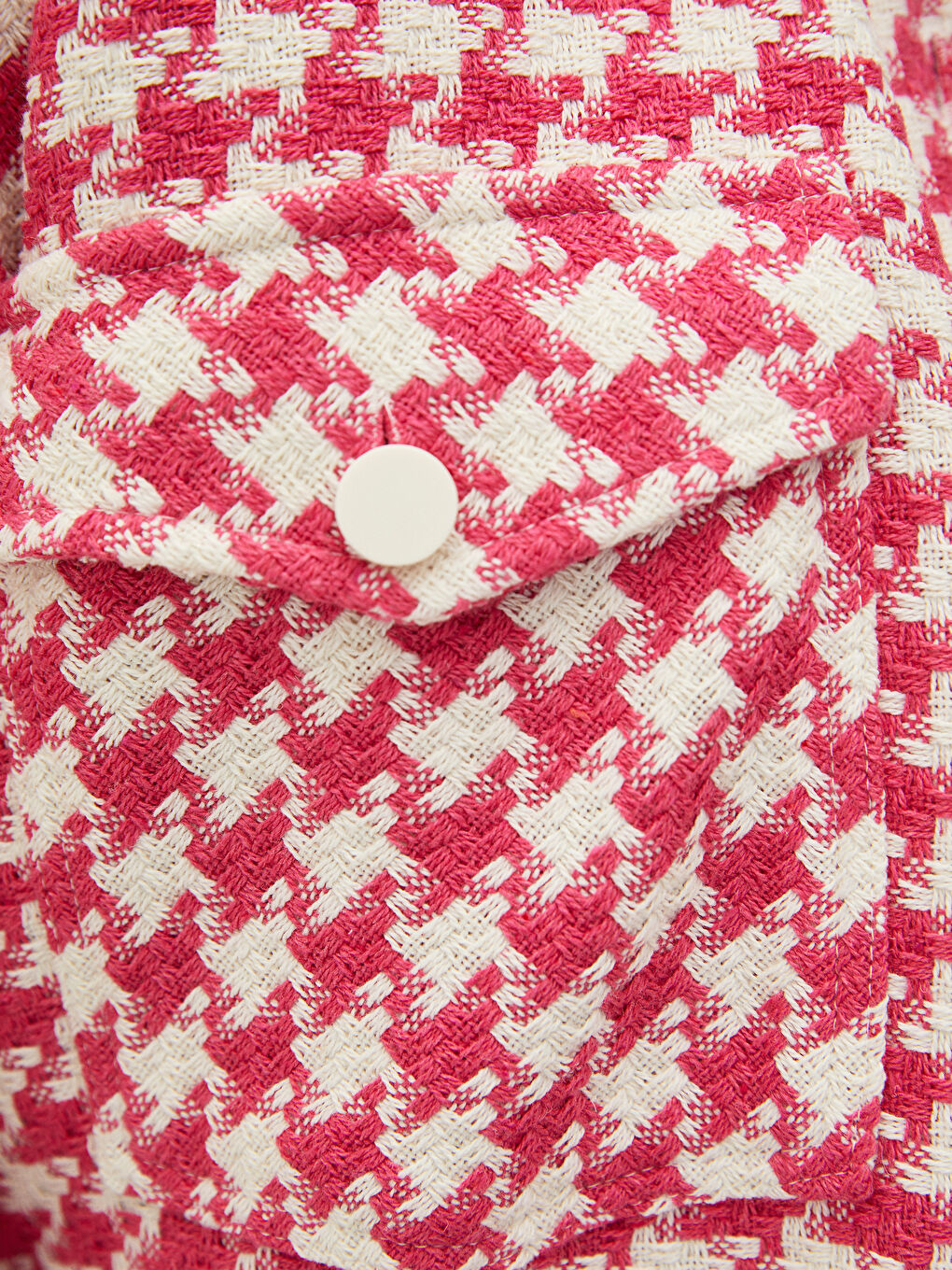 Jakna sa kragnom, šarenim uzorkom i dugim rukavima za žene-2