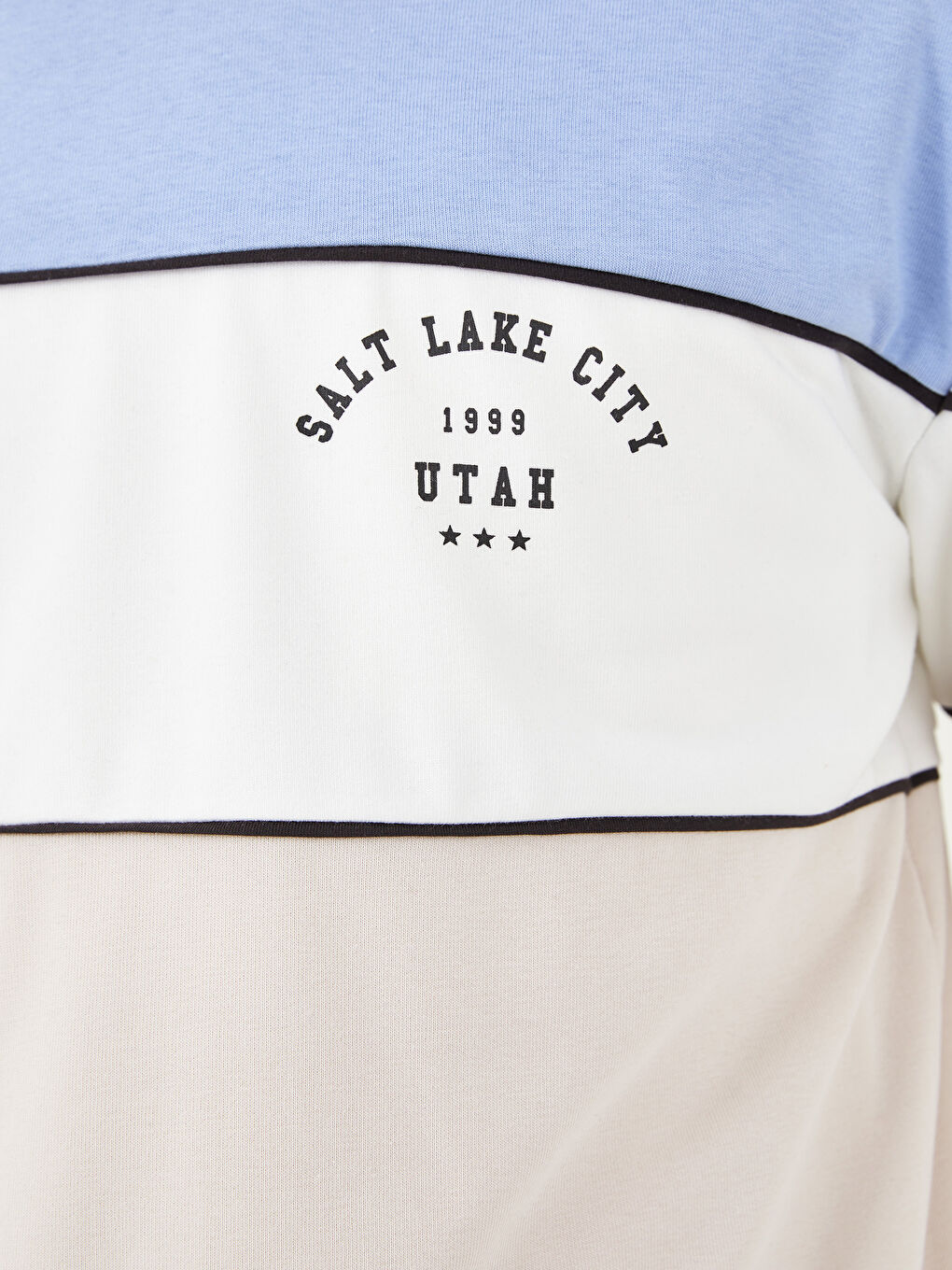 Dukserica za Muškarce sa Štampom, Okrugli izrez, Dugi Rukav, Preveliko-2