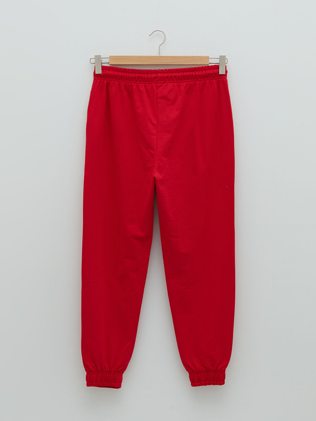 Pantaloni de Trening Simpli cu Șnur și Talie Elastică pentru Femei-6