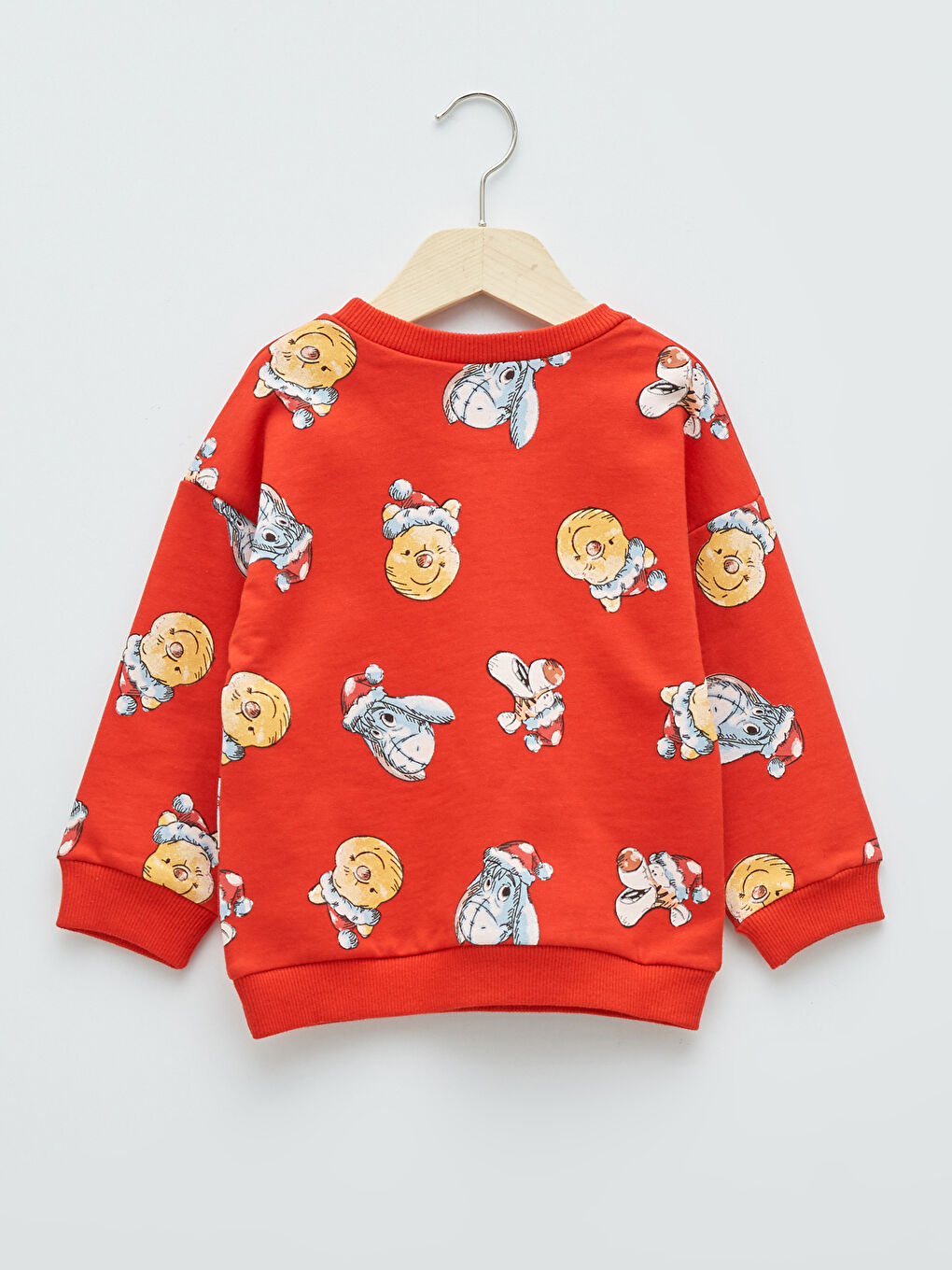 LCW baby Sweat-shirt Bébé Garçon Imprimé Winnie l'Ourson à Manches Longues et Col Rond 2 Pièces -W1K250Z1-LTQ