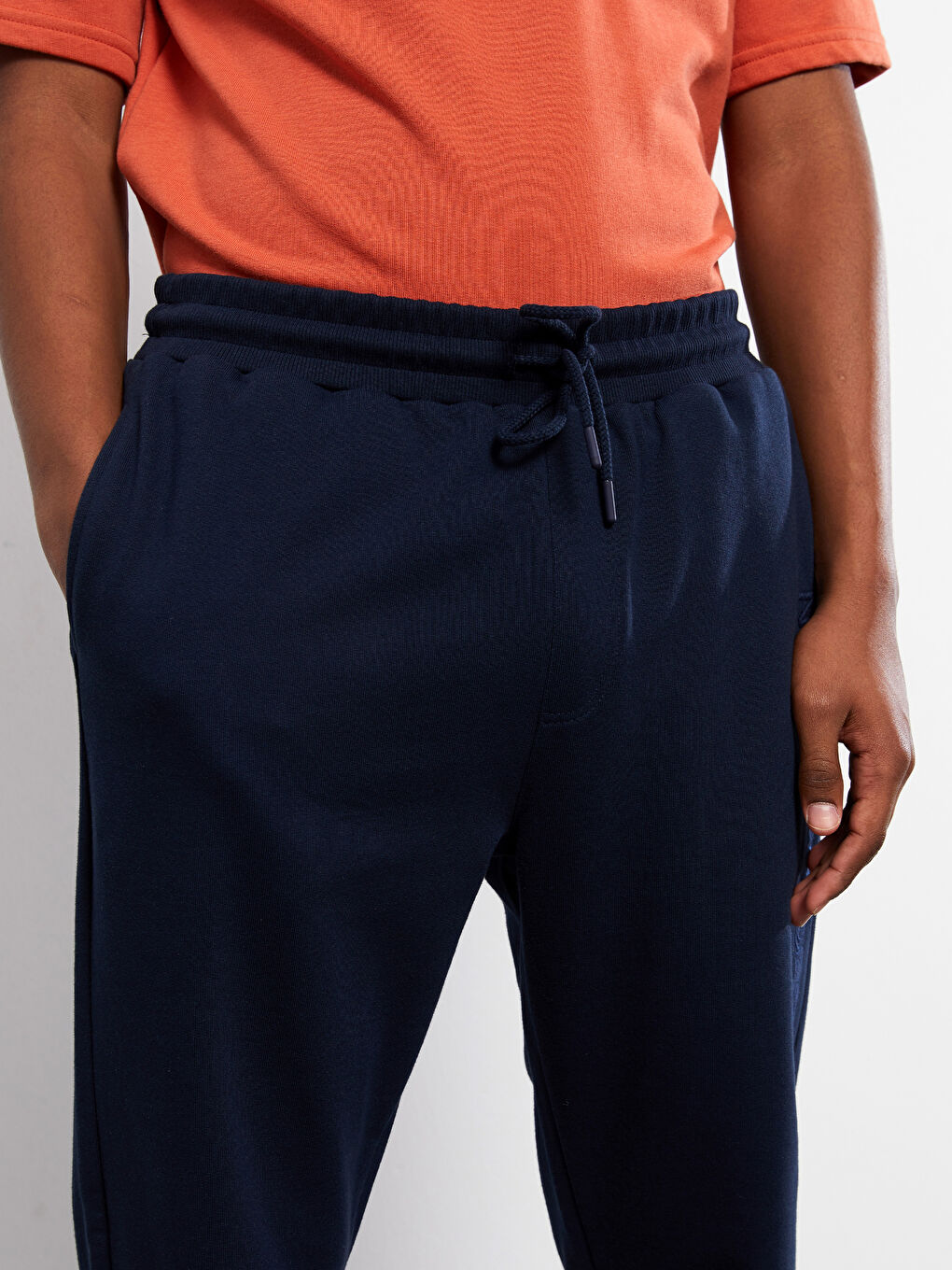 ерлерге арналған тар пішім джоггер спорттық шалбары-2