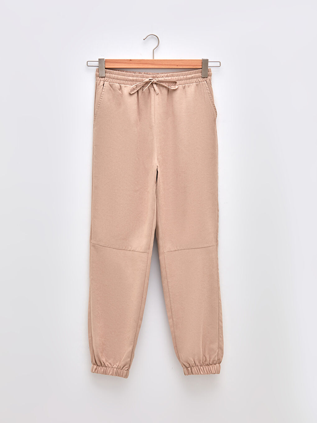 Elastic Waist Regular Pocket Detailed Women's Jogger Trousers-4