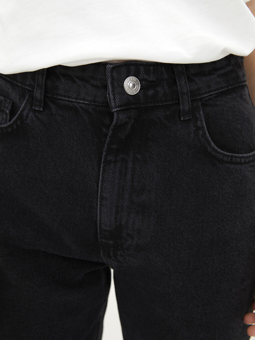 Blugi Evazați Marte cu Talie Înaltă pentru Femei-3