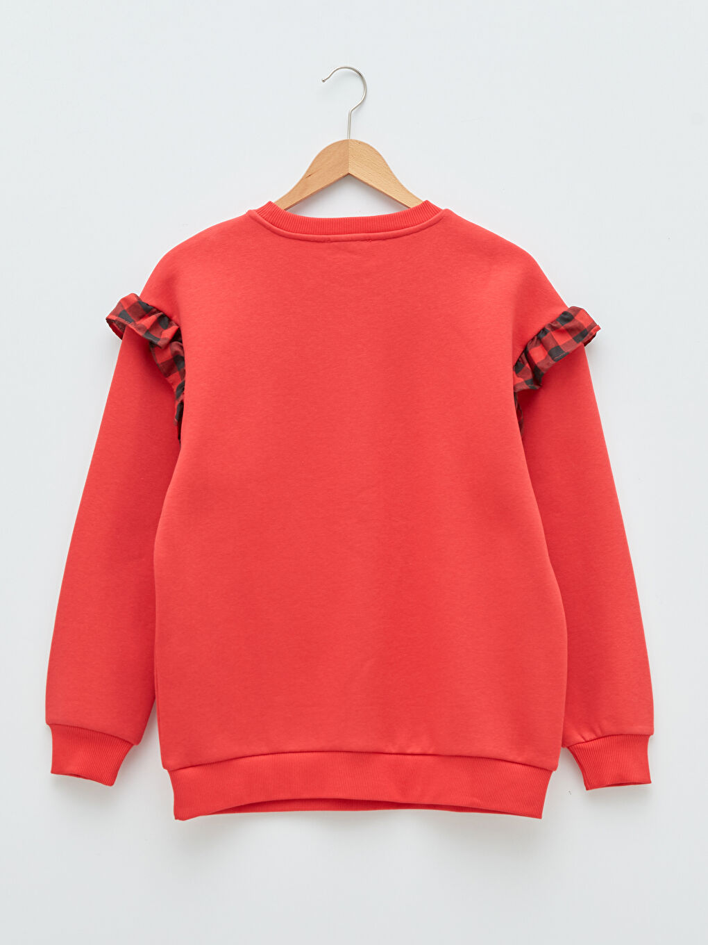 Žena CRVENA Majica s kapuljačom/Dukserica-6