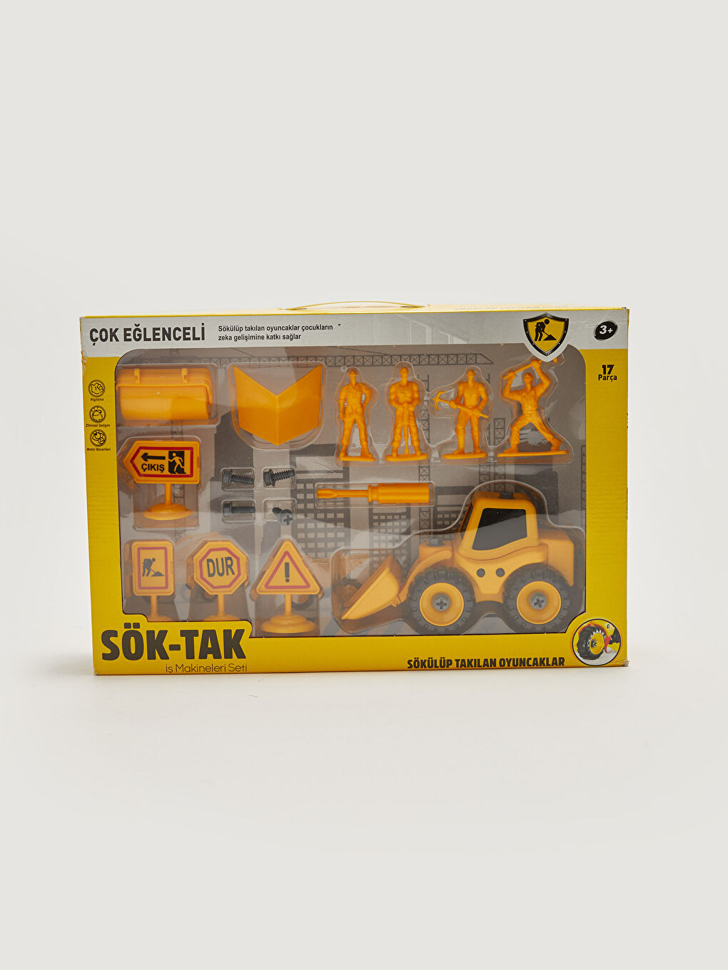 Dismount and Plug Construction Machinery Play Set