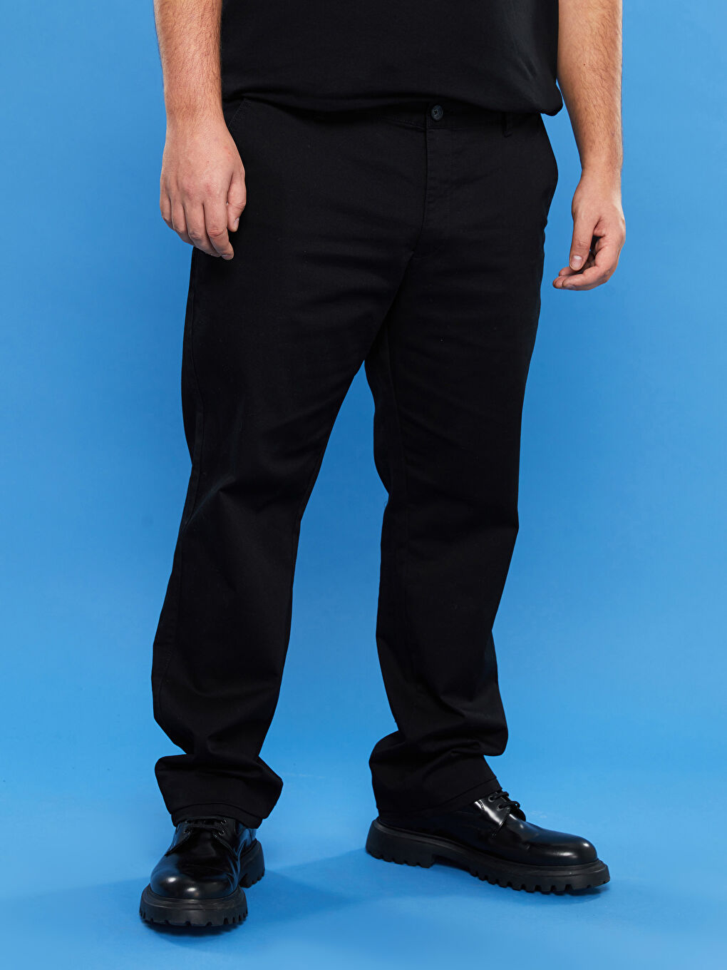 LCWAIKIKI Classic Plus Size Wide Fit Men's Chino Pants -W1K454Z8-CVL