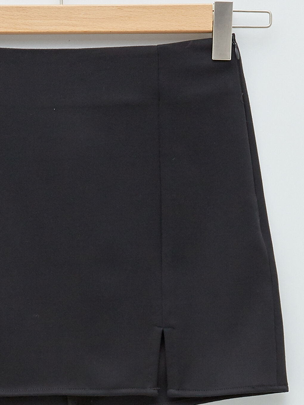 Women's Slim Fit A-Line Mini Skirt With Zipper Waist-8
