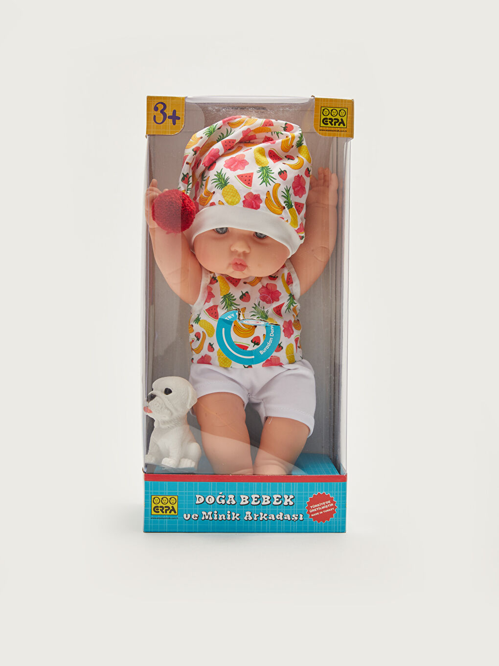 Kız Çocuk Erpa Oyuncak Türkçe Konuşan Doğa Bebek ve Minik Arkadaşı-3