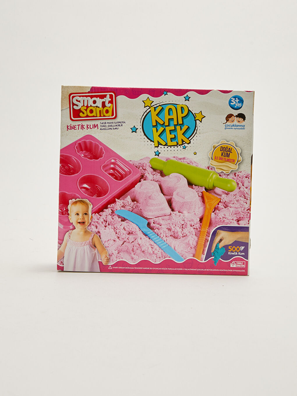 LCW ACCESSORIES Smart Sand Cupcake Kinetischer Sand Set -W1K508Z4-M0T