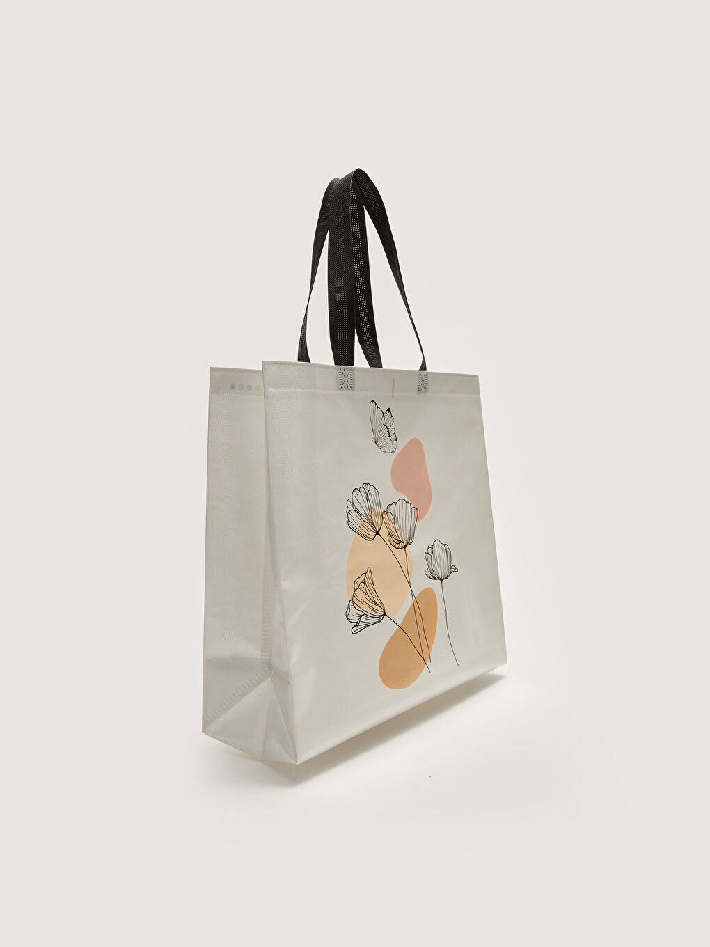 Floral Printed Women's Shopping Bag-1