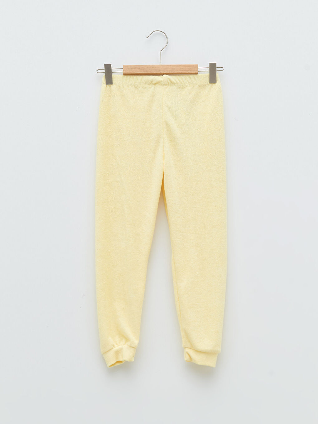 LCW Kids Elastische Basic Frottee Pyjamahose für Mädchen -W1K581Z4-J5Q