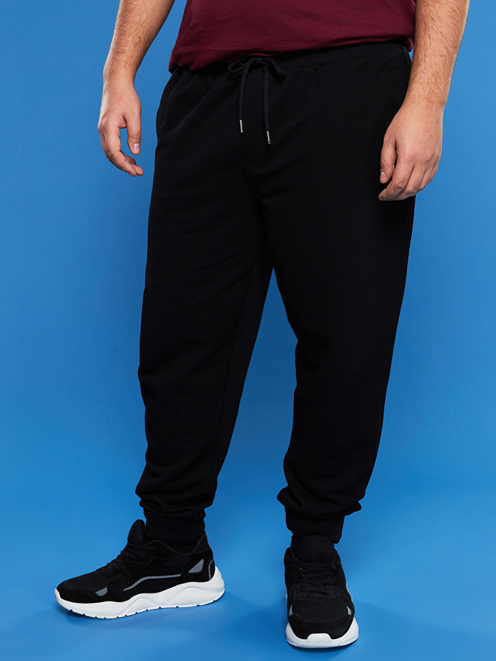 LCWAIKIKI Basic Große Größen Standard Passform Herren Jogginghose -W1K587Z8-CVL