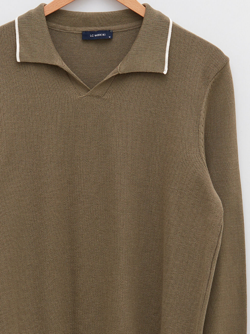 Rollkragen Langarm Dünner Herren Strickpullover-7