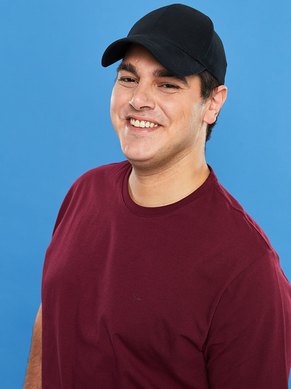 T-shirt Basique pour Hommes Grande Taille à Col Rond et Manches Courtes