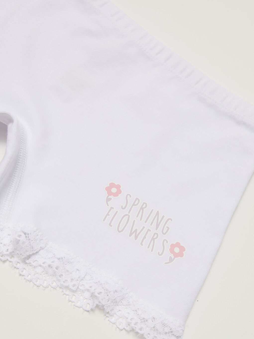 سراويل بوكسر قطن مطبوع للبنات-2