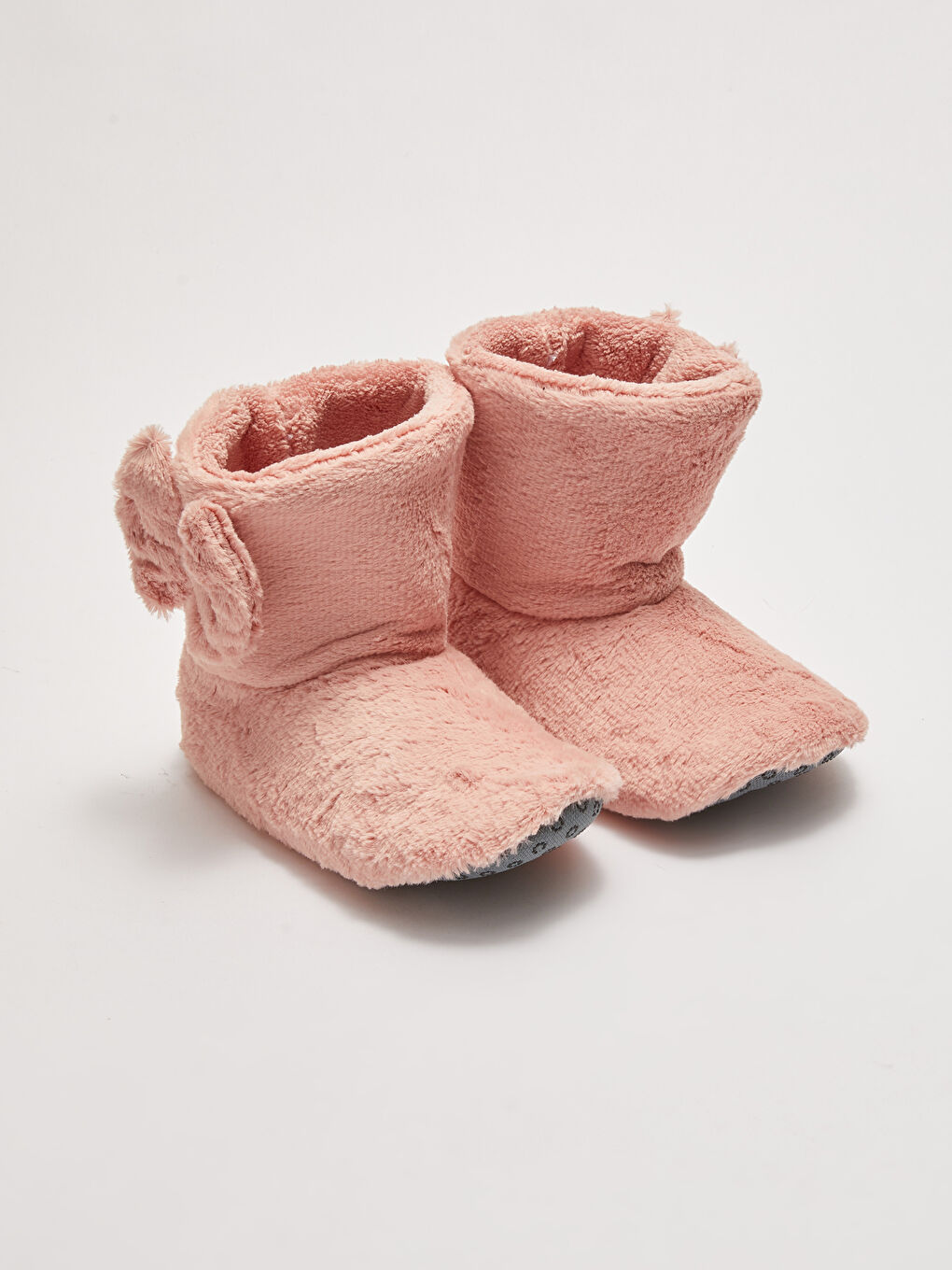Plain Plush Women's Home Slipper Boots