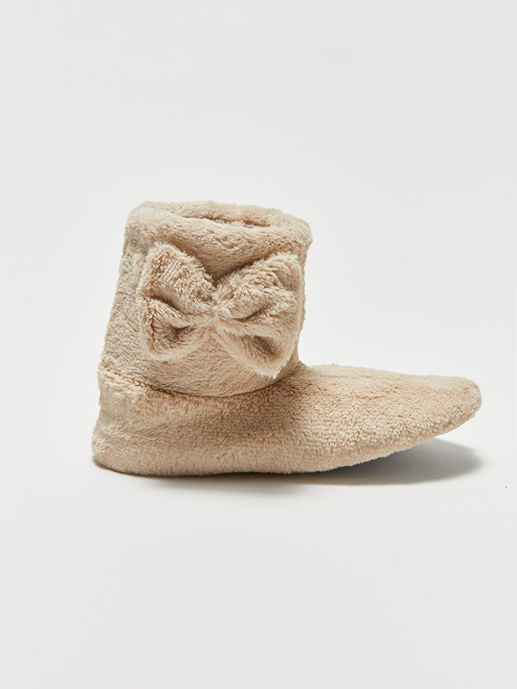 LCW STEPS Schlichte Plüsch Hausschuhe-Stiefel für Damen -W1K762Z8-CR8