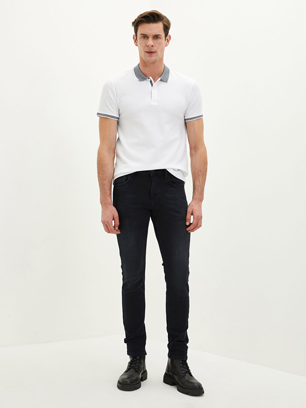 LCW Vision Koyu Rodeo 750 Slim Fit Erkek Jean Pantolon - 1