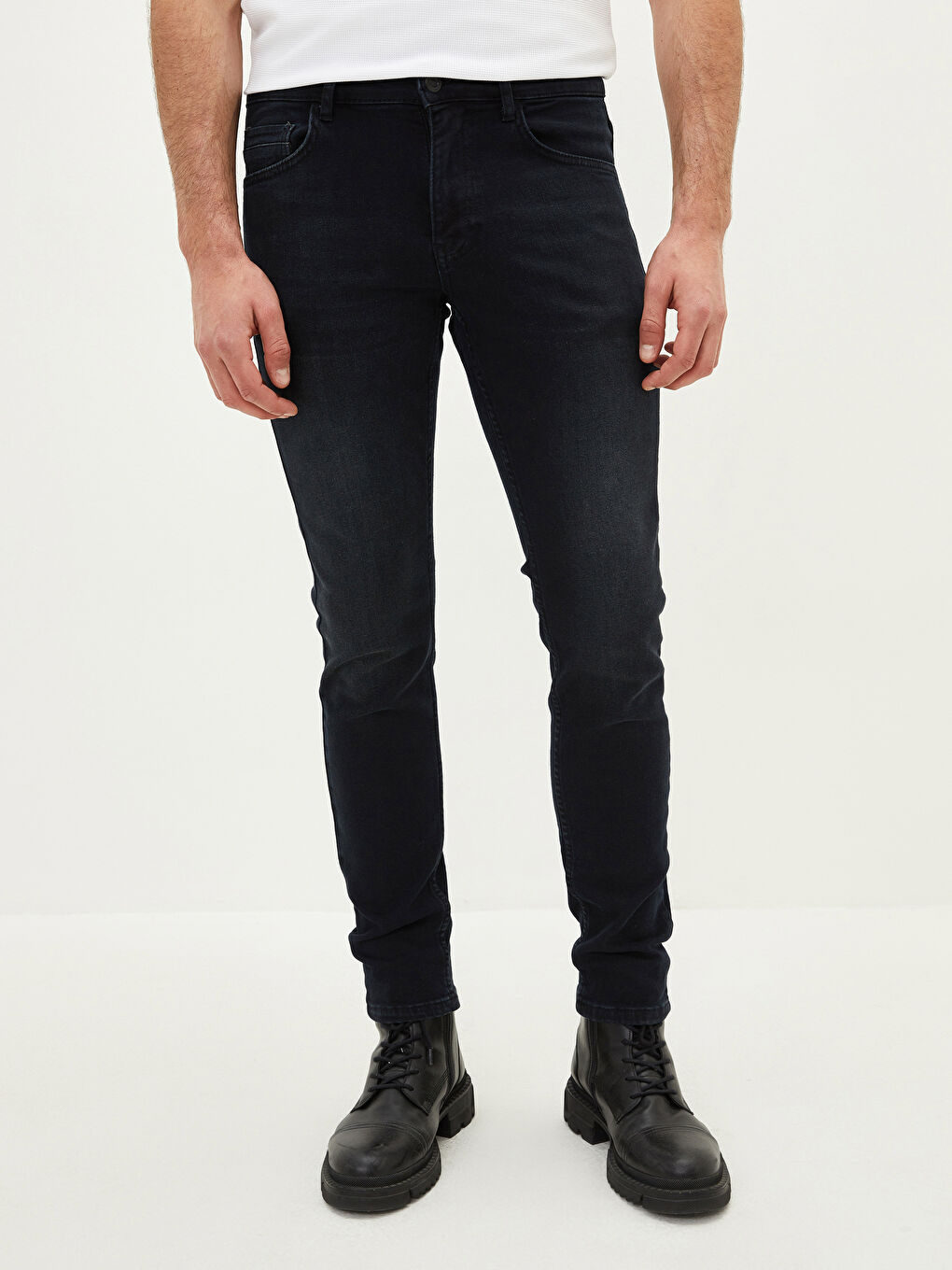 LCW Vision Koyu Rodeo 750 Slim Fit Erkek Jean Pantolon - 3