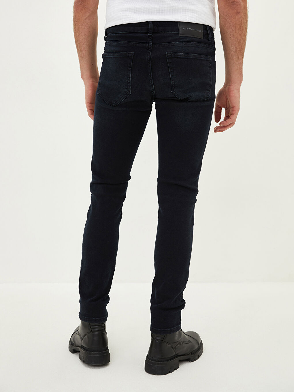 LCW Vision Koyu Rodeo 750 Slim Fit Erkek Jean Pantolon - 4