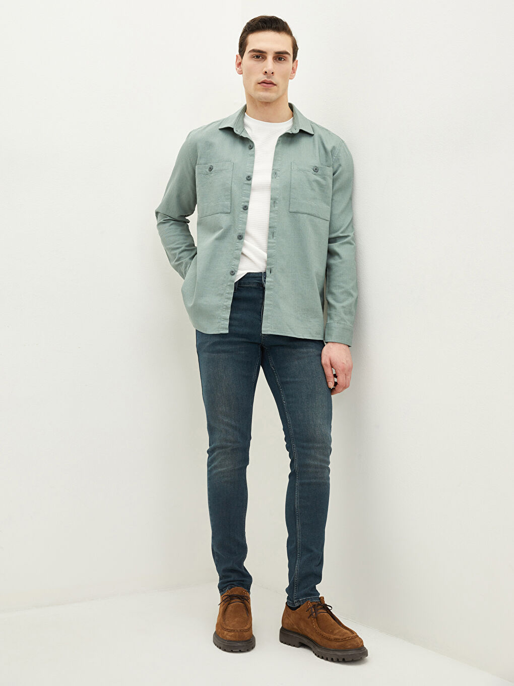 İndigo 750 Slim Fit Erkek Jean Pantolon-1