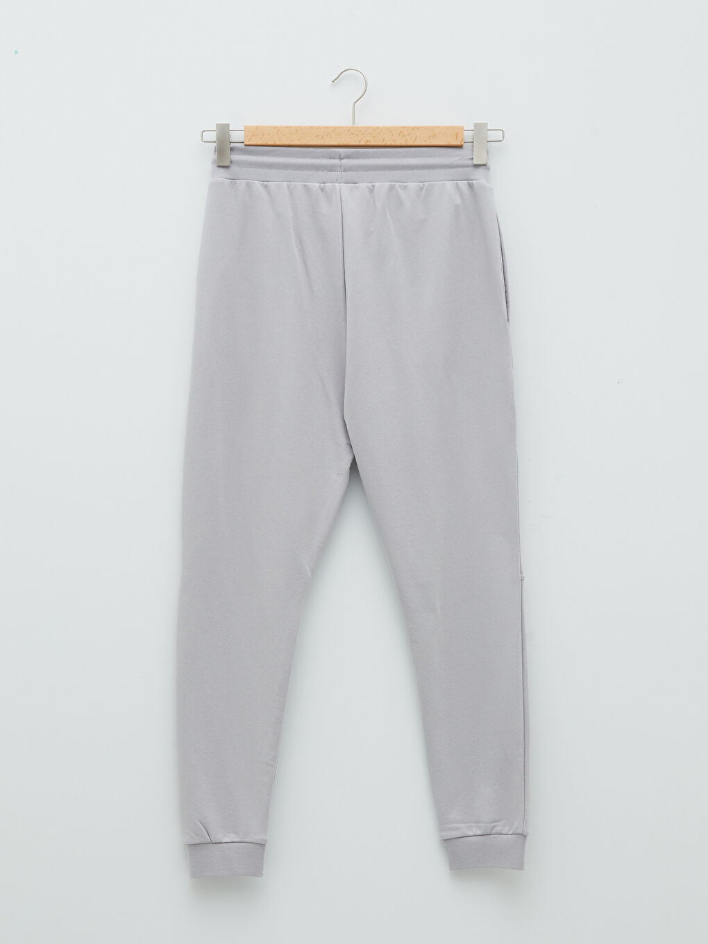 Gri Standart Kalıp Erkek Eşofman Altı-7