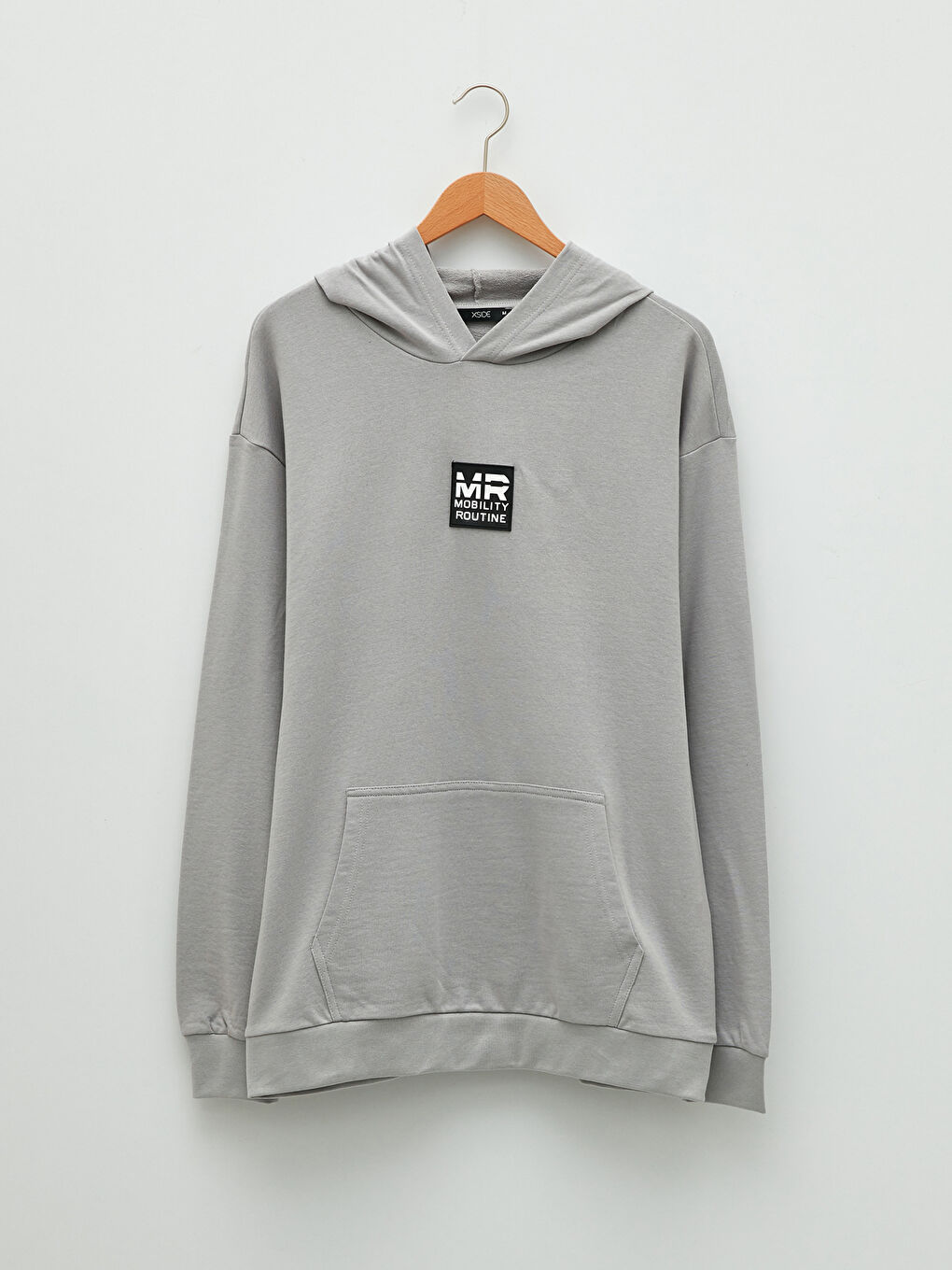 Sweatshirt à Capuche Imprimé à Manches Longues Oversize pour Hommes-6