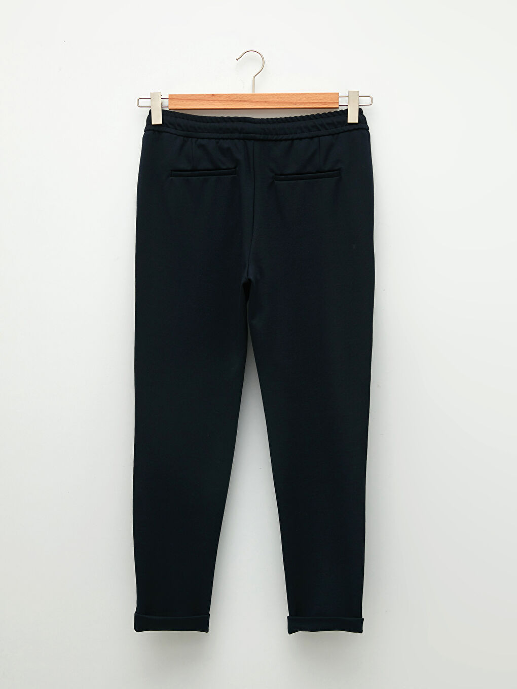 Men's Slim Fit Elastic Waist Trousers -W1K829Z8-RFH
