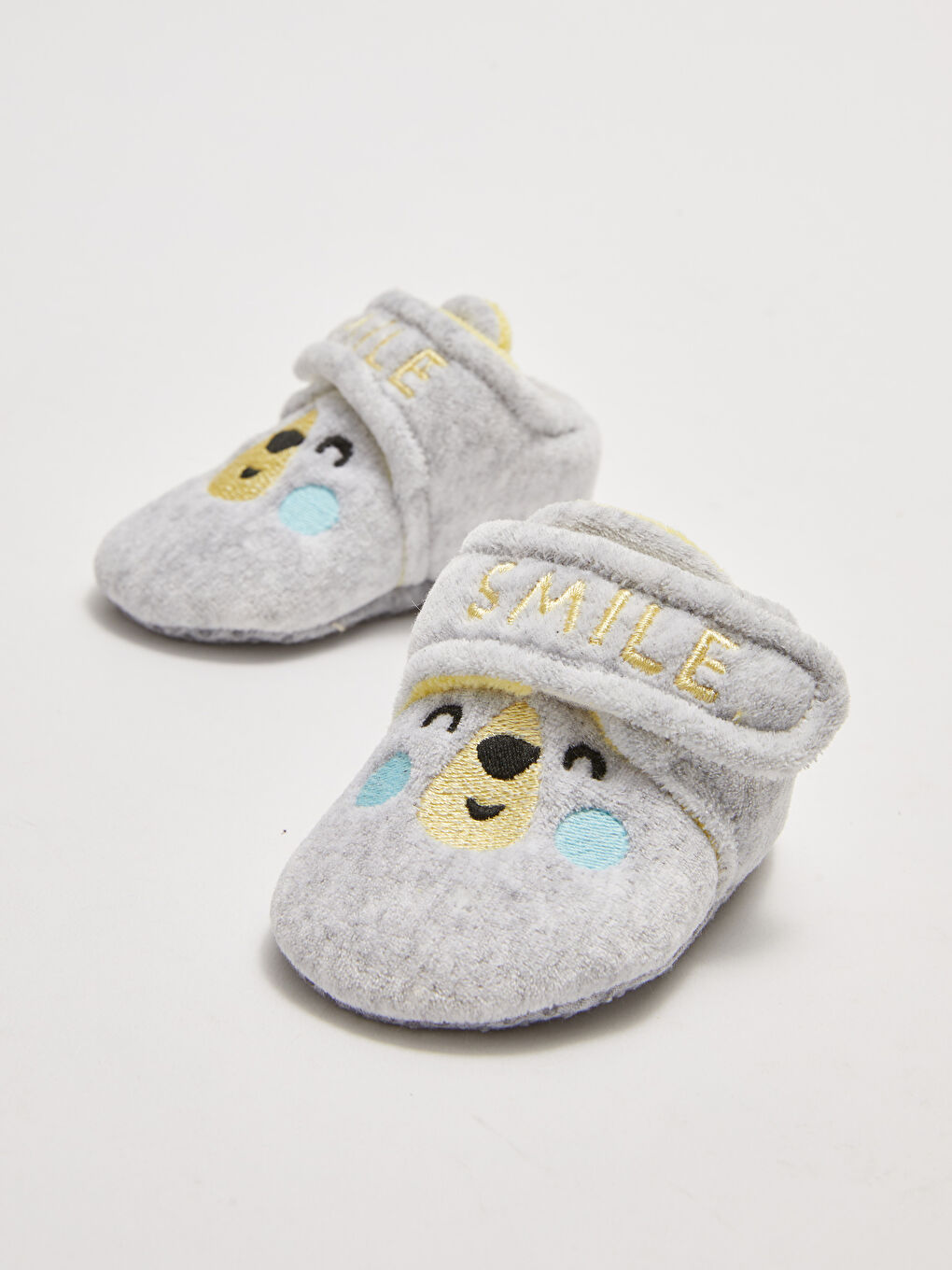 LCW STEPS Stickerei-Detail Vor-Kleinkind Baby Jungen Hausschuhe -W1K836Z1-SDU