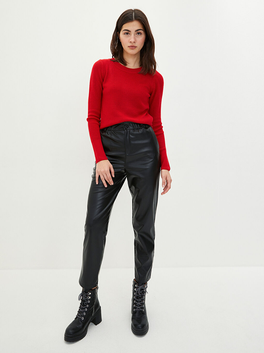 Žena CRVENA Džemper -2