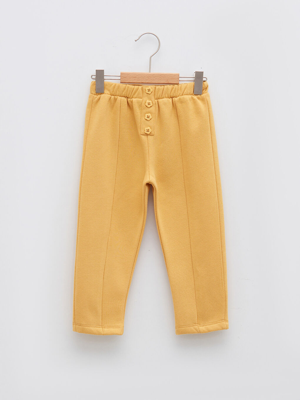 LCW baby Elasticated Waist Basic Baby Girls' Tracksuit Bottom -W1K903Z1-G5Y