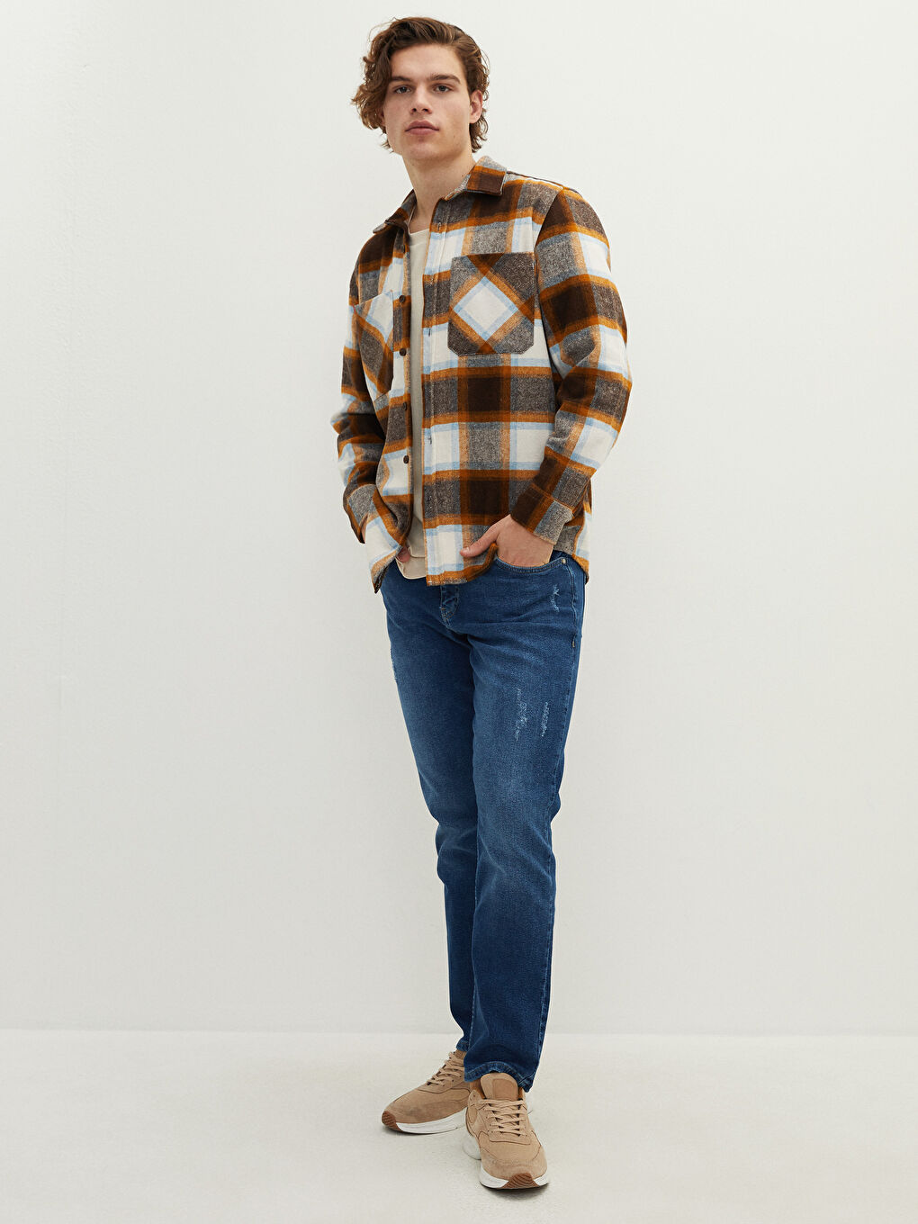 LCW Jeans 779 Редовен Фит Дънки за мъже -W1K937Z8-H45