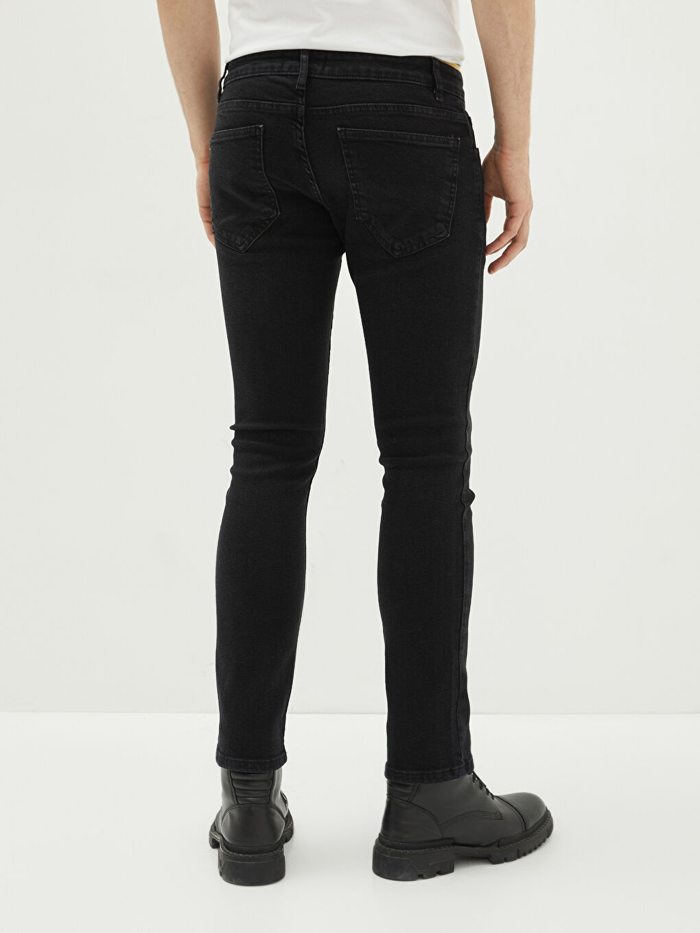 Siyah 750 Slim Fit Erkek Jean Pantolon-4