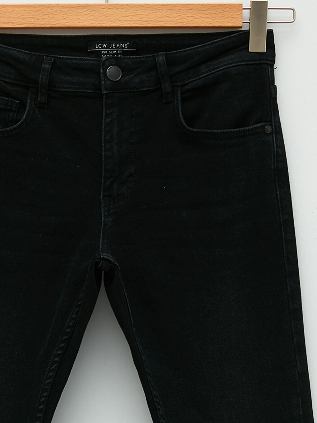 Siyah 750 Slim Fit Erkek Jean Pantolon-7