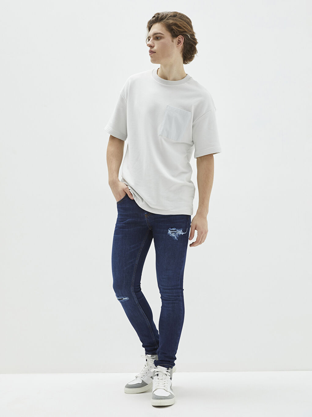 İndigo 770 Super Skinny Erkek Jean Pantolon-1