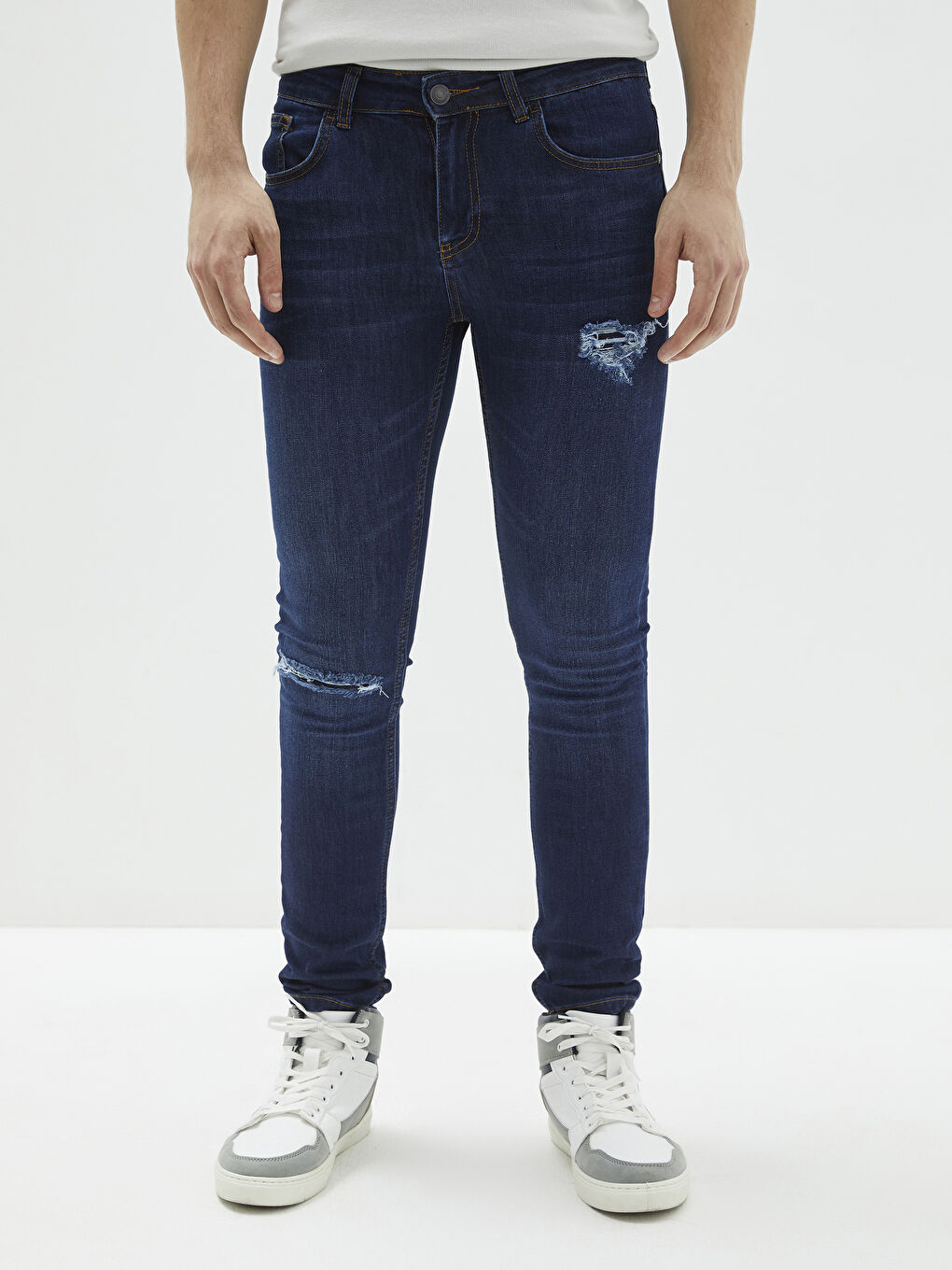 İndigo 770 Super Skinny Erkek Jean Pantolon-3