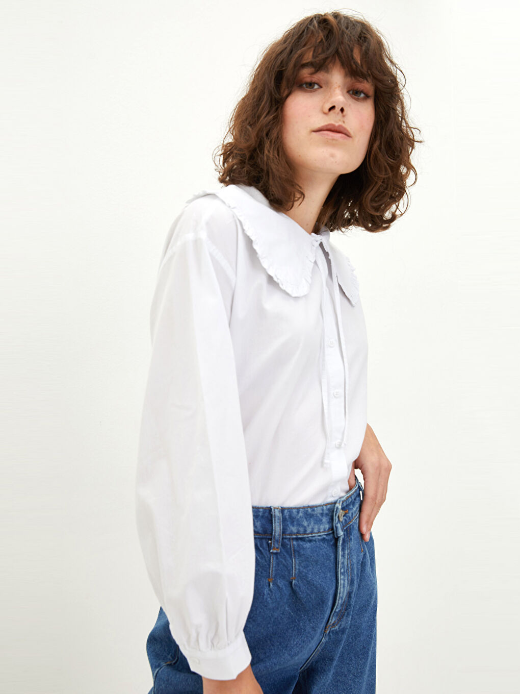 Žena BIJELA Košulja-1