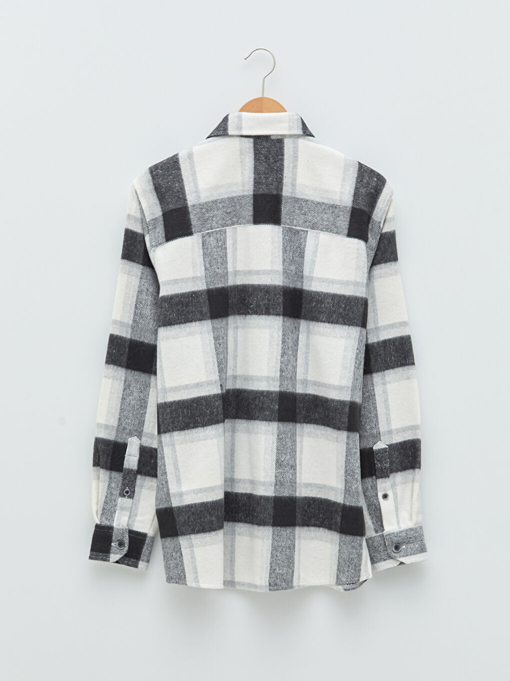 ユウ様ご確認用 XSIDE Regular Fit Long Sleeve Plaid Men's Flannel Shirt