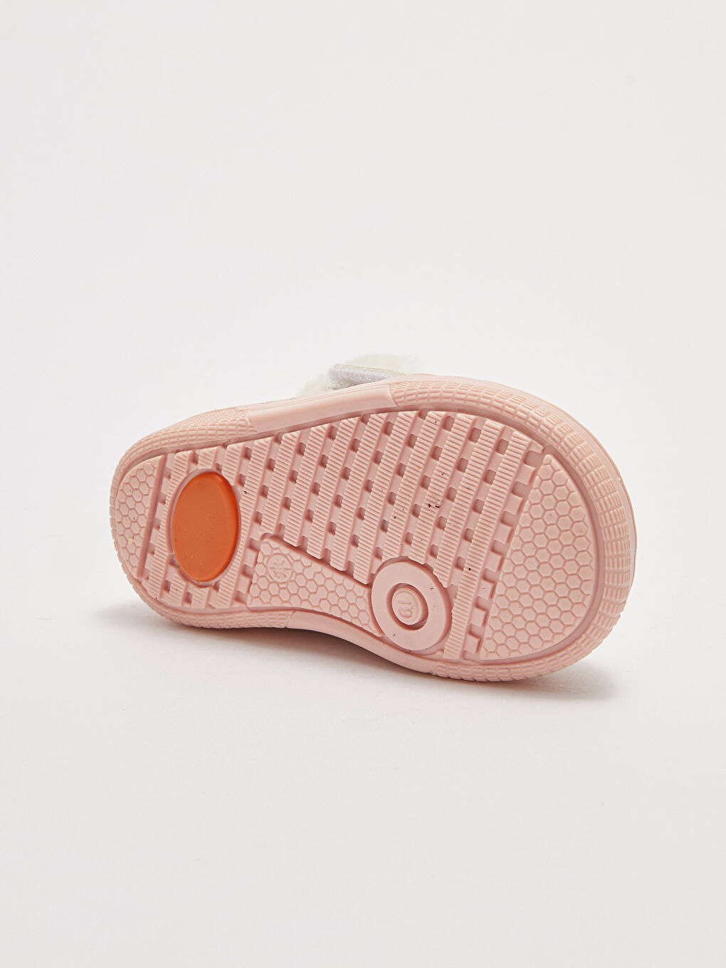 Pembe Deri Görünümlü Cırt Cırtlı Kız Bebek Yürüme Öncesi Bot-3