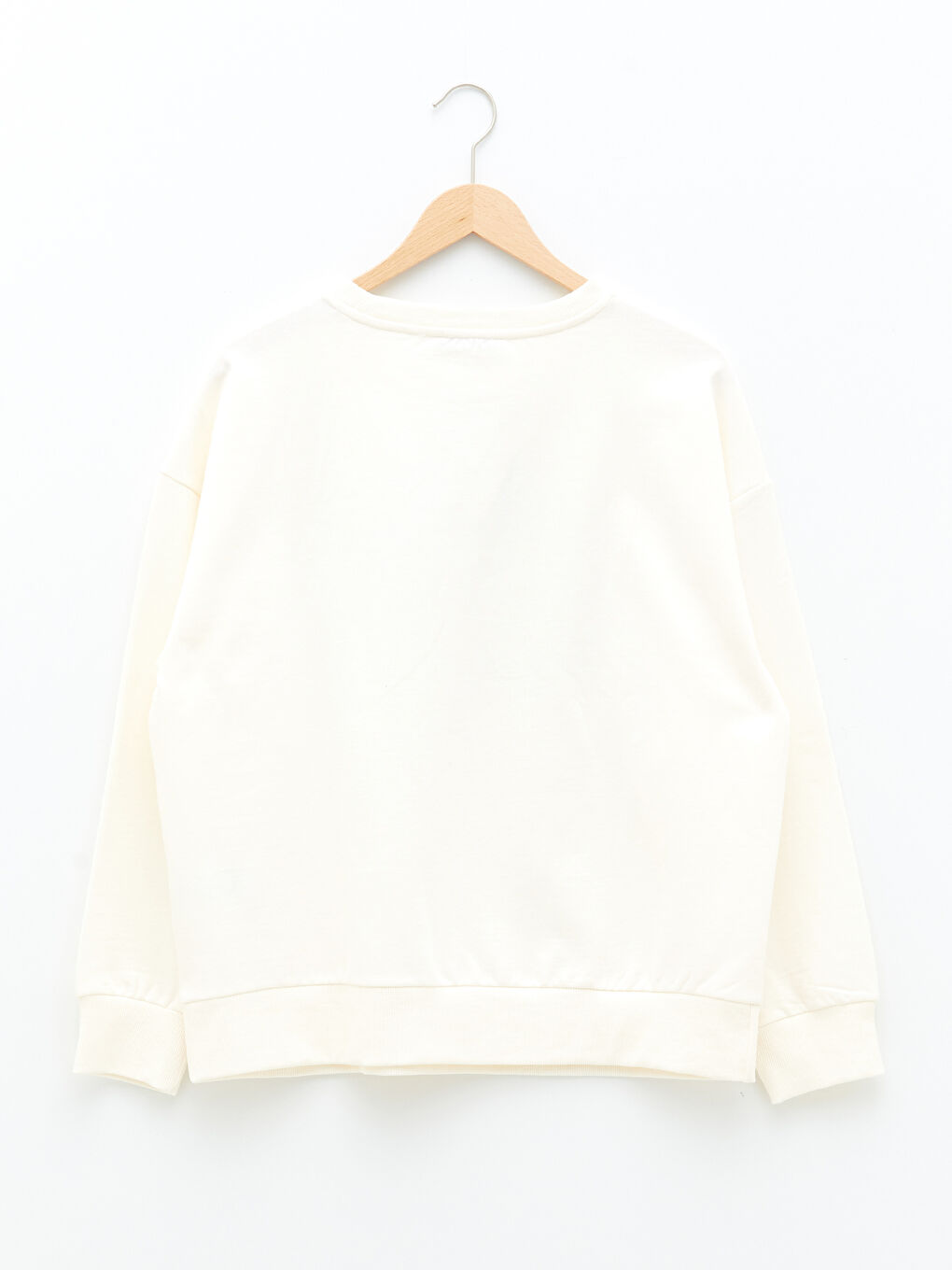 LCW Vision Rundhalsausschnitt Bedruckt Langarm Jersey Stoff Frauen Sweatshirt -W1KA01Z8-FDW